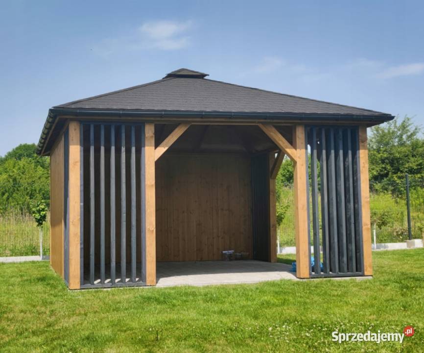 Altana Ogrodowa 45x45m Altanka Drewniana Altany Zameczek