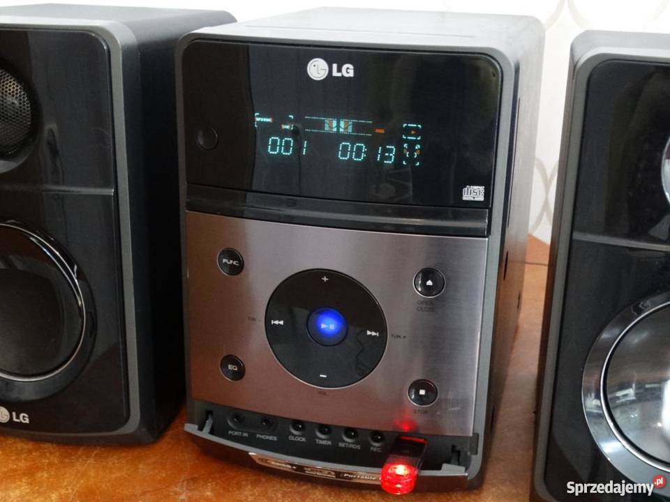 Wieża LG z kol USBrec RDS sprawna i ładnaWYSYŁKA Jasło