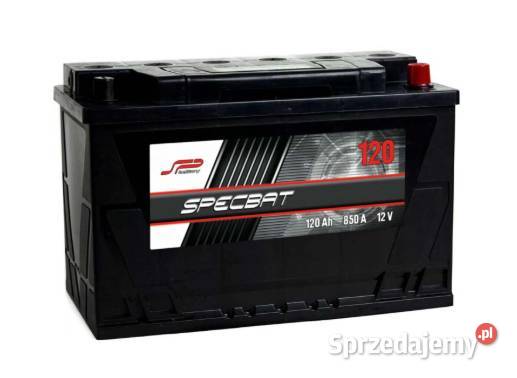 Akumulator SPECBAT 120Ah 850A EN AGRO PRAWY PLUS Kościerzyna sprzedam