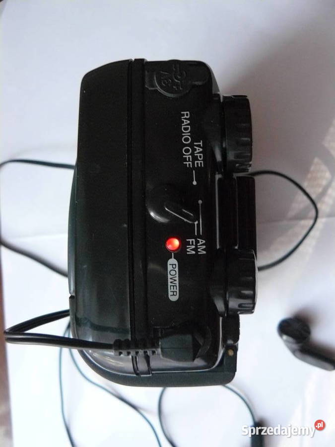 Walkman Welltech z radiem sportowy słuchawki lubuskie Nowa Sól