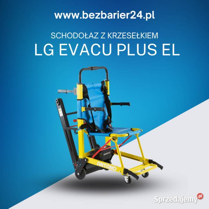 Schodołaz z krzesełkiem Antano LG EVACU Plus EL Sprzęt rehabilitacyjny i ortopedyczny