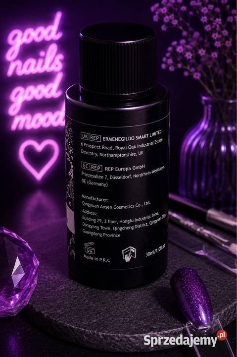 Glossy Top Coat 30ml UVLED Mega Shine Dla kobiet Zielona Góra sprzedam