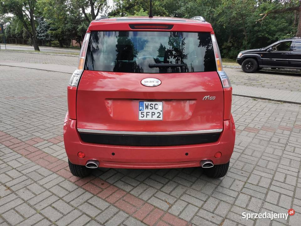 Microcar MGO 2013r 4 osobowy Fak VAT23 L7e na B1 Sochaczew sprzedam