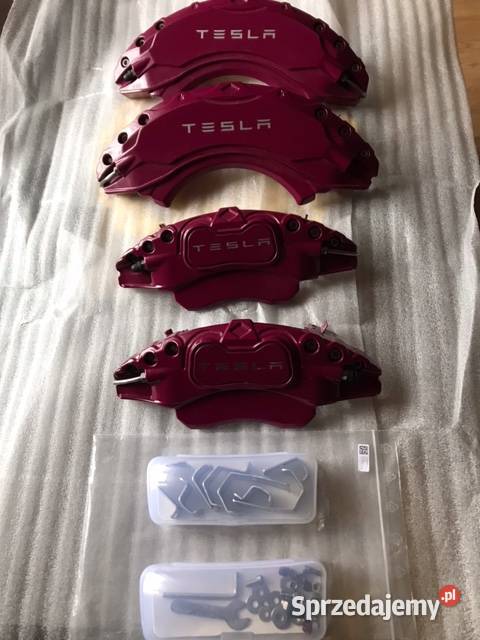 Zestaw 4 osłon zacisków hamulcowych TESLA Rybnik
