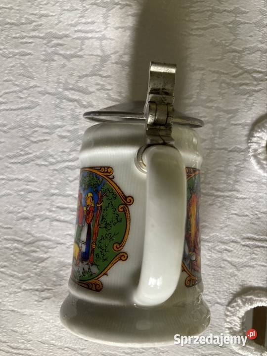 Dekoracyjny Kufel Mini Vintage Ceramiczny Zastawa stołowa Czerwionka-Leszczyny