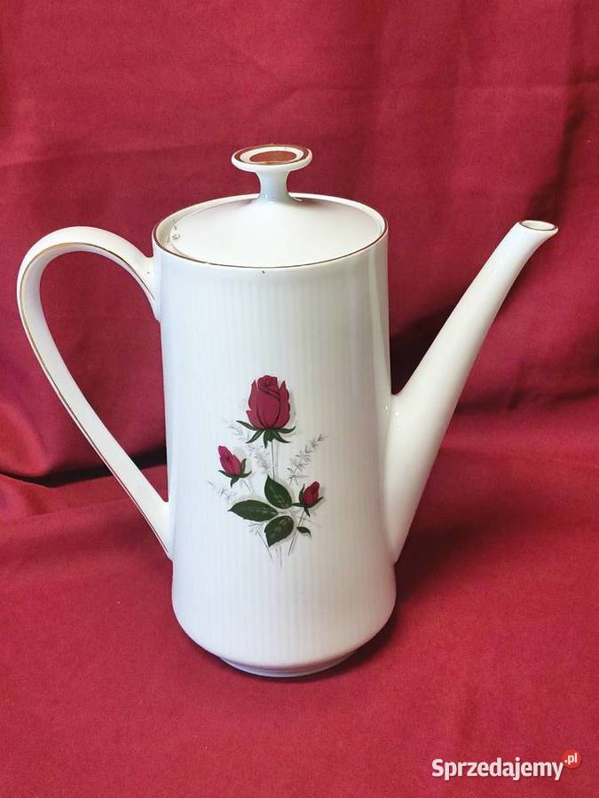Zestaw porcelanowych dzbanków Niemcy vintage Porcelana i szkło Chorzew