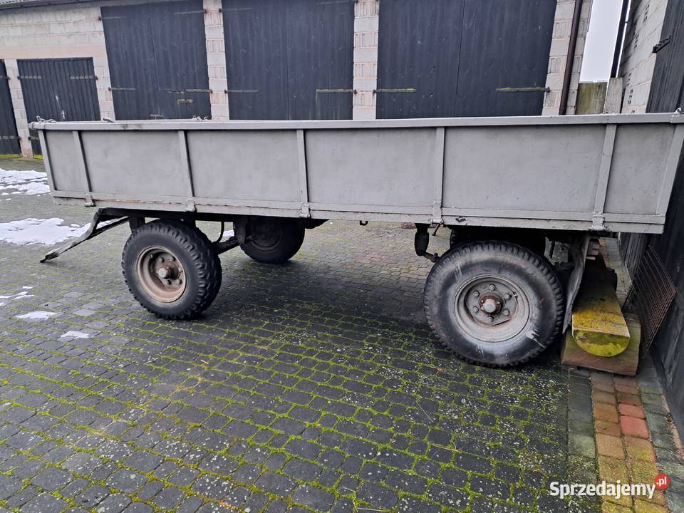 Przyczepa sztywna nie wywrotka 35 t kaczuszka Krzymów