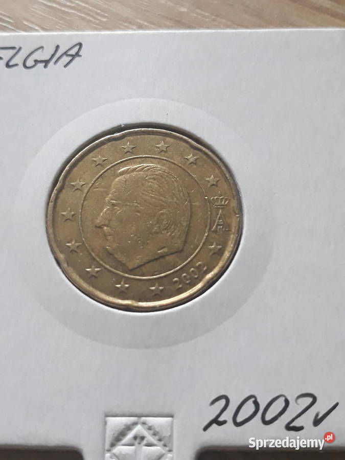 20 Eurocentów Belgia 2002 r 2006 r 2008 r Konin