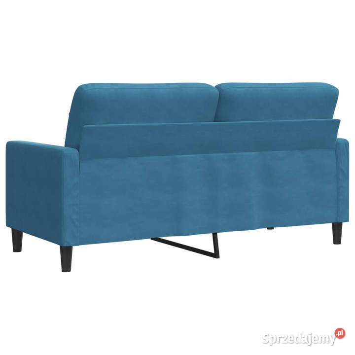 Sofa 2osobowa niebieski 140 tapicerowana mazowieckie Warszawa