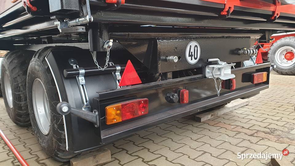 Techmont Przyczepa tandem PTTCW 310 10 t Rolnictwo podlaskie Białystok