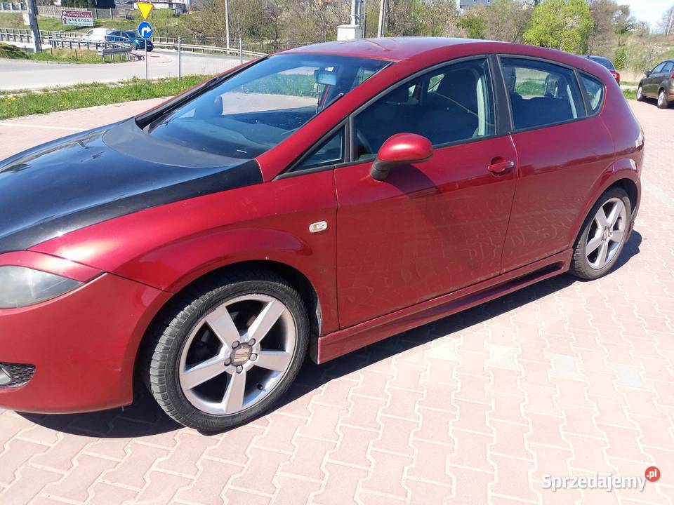Seat Leon 19tdi JO DESIGN Sport bordowy Górno-Parcele sprzedam