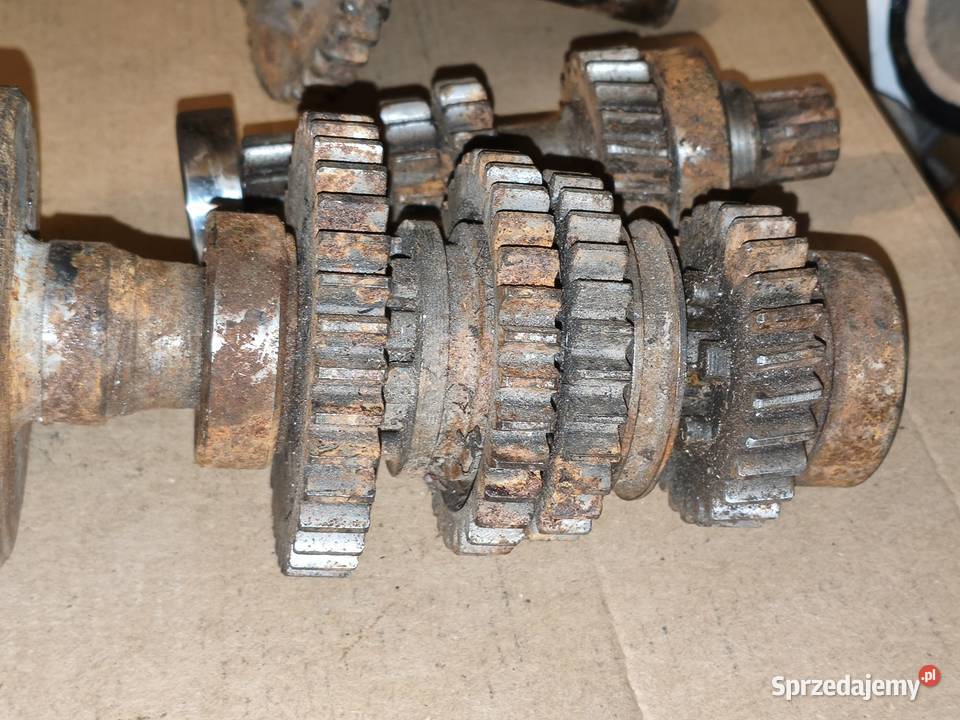 Wałki tryby skrzyni biegów M72 Leszno sprzedam