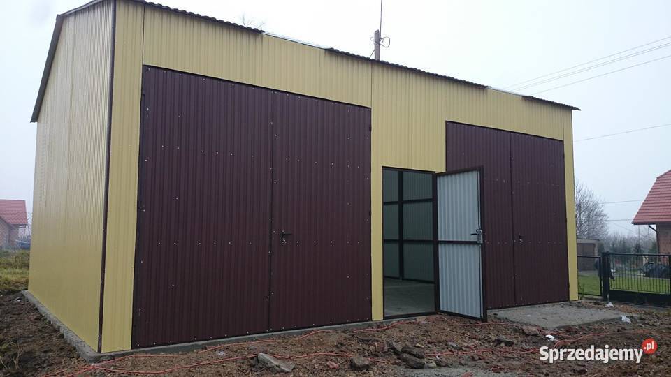 Garaż Blaszany 15x6 Wiata Magazyn Blaszany Kielce