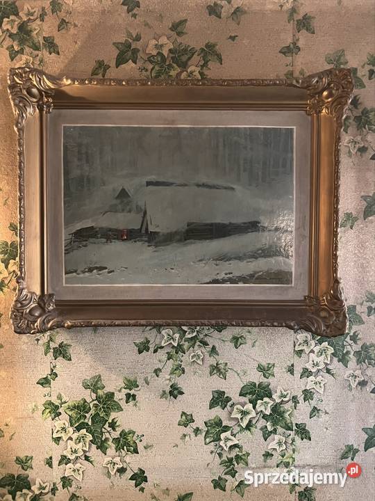 Pejzaż Leszek Stańko Antyki Bytom