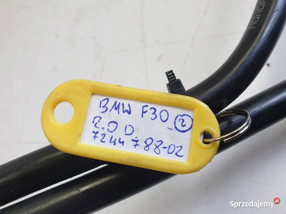 BMW F30 20 D PRZEWÓD PALIWA wąż paliwowy 7244788 Rudka