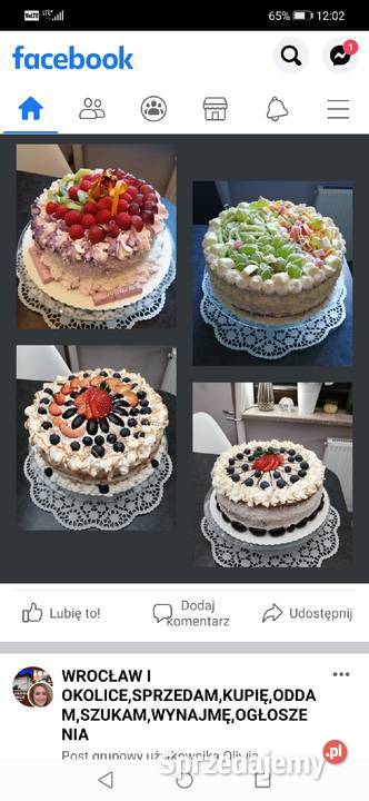 Torty Torciki ciasta Śluby, wesela, przyjęcia Wrocław