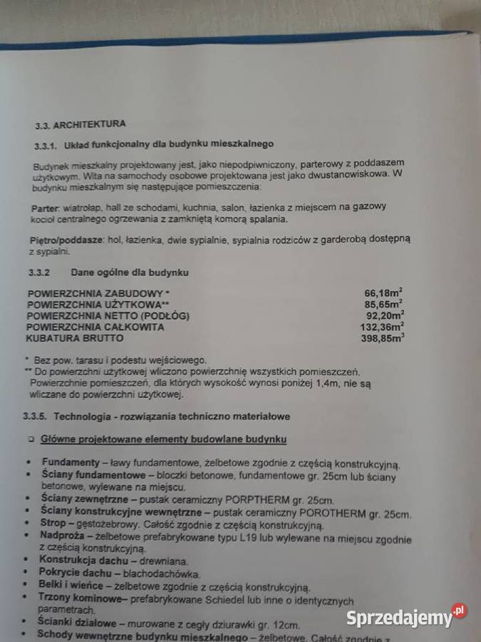 dom jednorodziny Rok budowy 2020 Nakło Śląskie