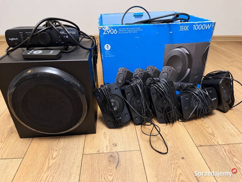 Głośniki Logitech z906 THX 51 Pułtusk sprzedam
