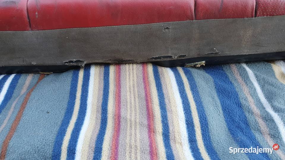 Fotele Kanapa Boczki Skóra W109 Łódź