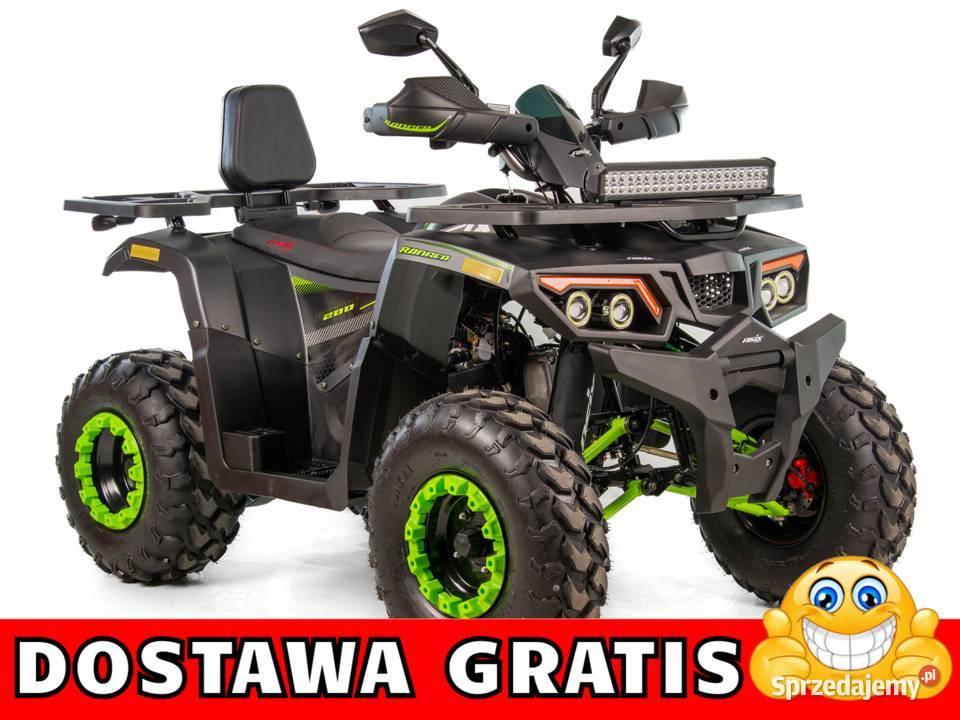 Dostawa Quad ASIX RANGER 200 Mocny Promocja Raty