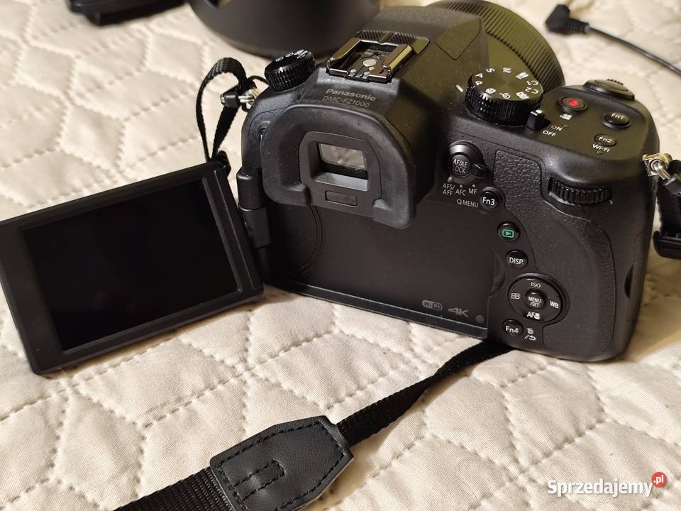 Zestaw aparat kamera Panasonic Lumix FZ1000 4K mazowieckie