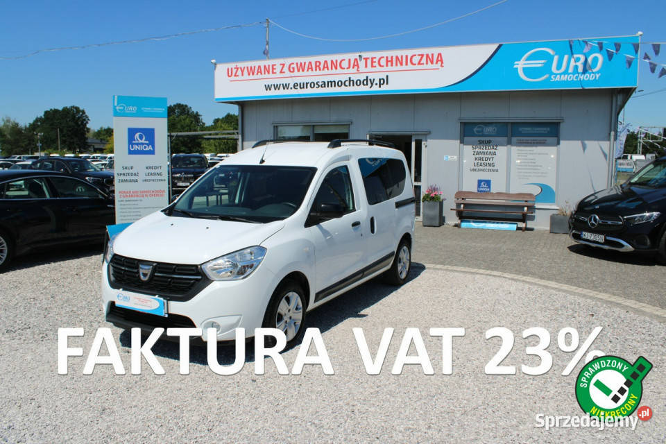Dacia Dokker 15LAUREATE Netto 34878PLN 95HP Fvat 1469cm3 Warszawa