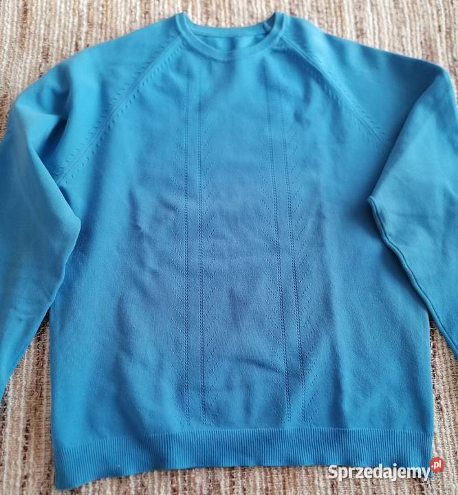 Bluzka z długim rękawem niebieskaBistor Rozmiar 38(M) łódzkie Łódź