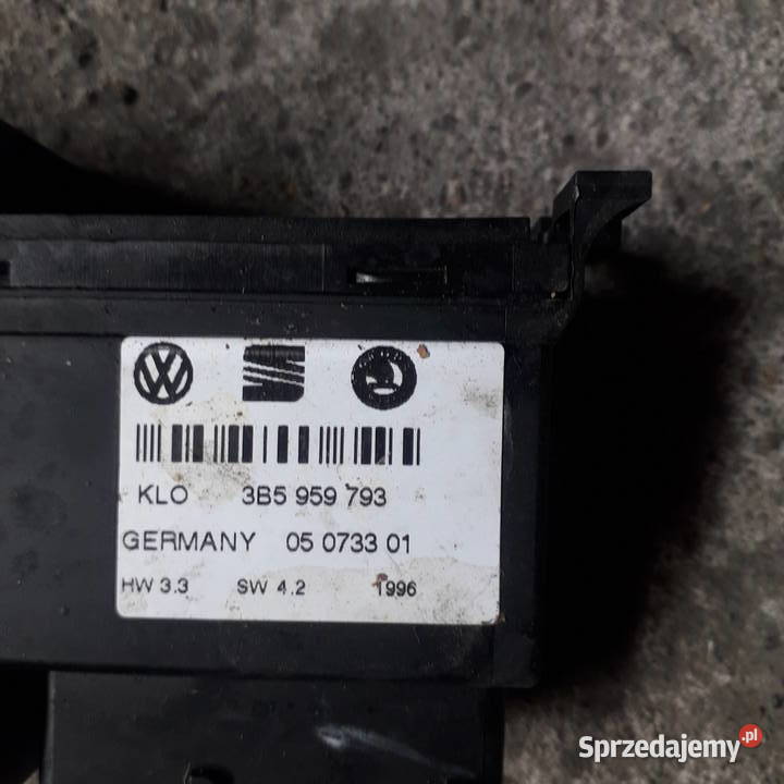 Przełączniki panel kierowcy VW PASSATA B5 PRZED Żabno