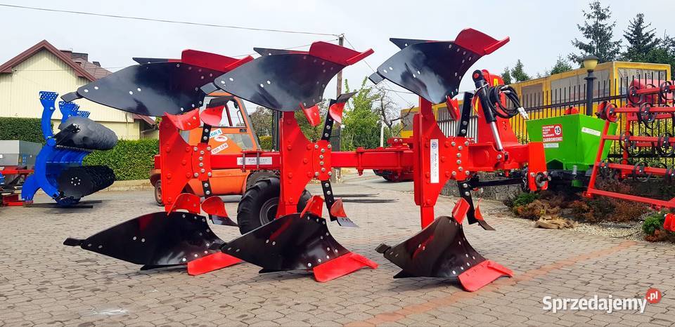Pług obrotowy obracalny duży EUROMASZ podkarpackie Jasło