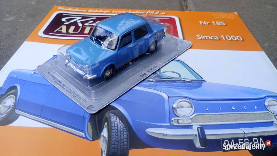 SIMCA 1000 kultowe auta PRL 143 model Deagostini Warszawa