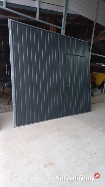 Brama garażowa dwuskrzydłowa pod wymiar garażowa Pruszków