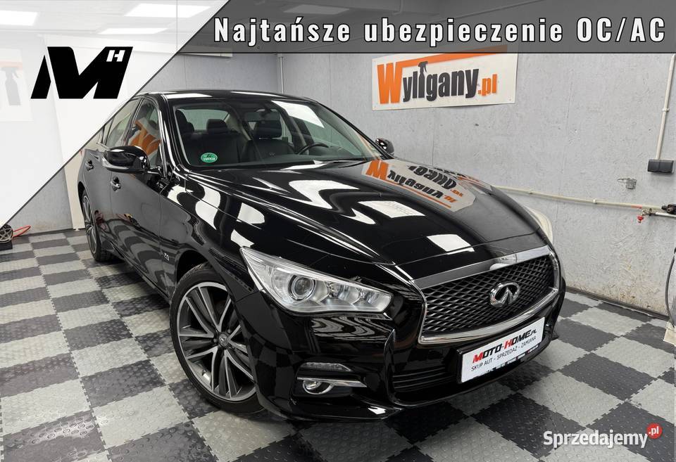 nfiniti Q50 22d sedan 19 manual salon tempomat Poznań