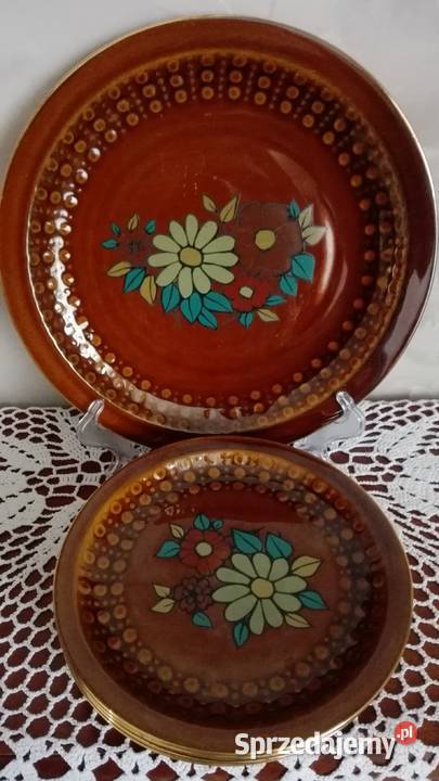 Talerze do ciast deserów porcelit Tułowice 16 Białystok