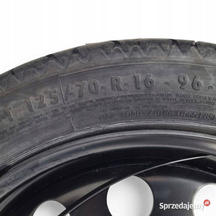 KOŁO DOJAZDOWE Audi Seat Vw Golf VI 12570 R16 Chełm sprzedam