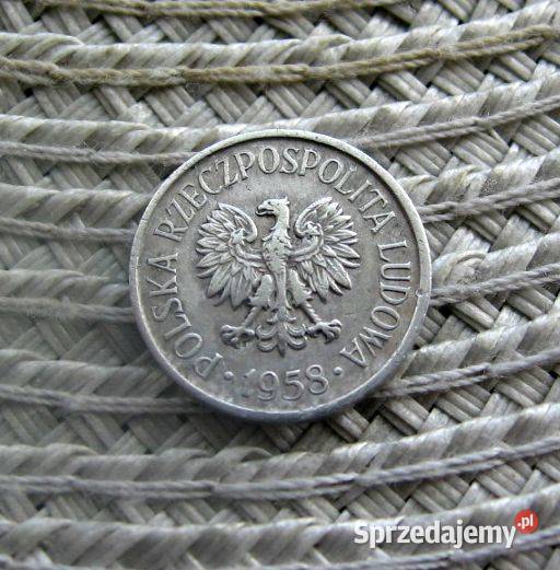 Polska 5 gr 1958r Kalisz