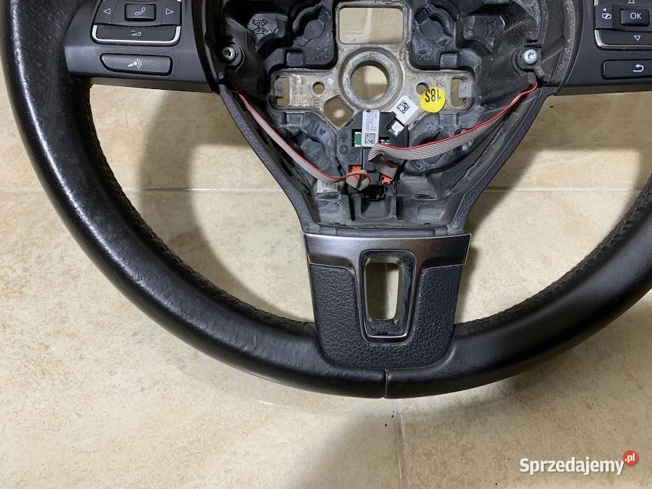 KIEROWNICA SKÓRA MULTIFUNKCJA 1T0419091AC Tiguan małopolskie Barwałd Dolny