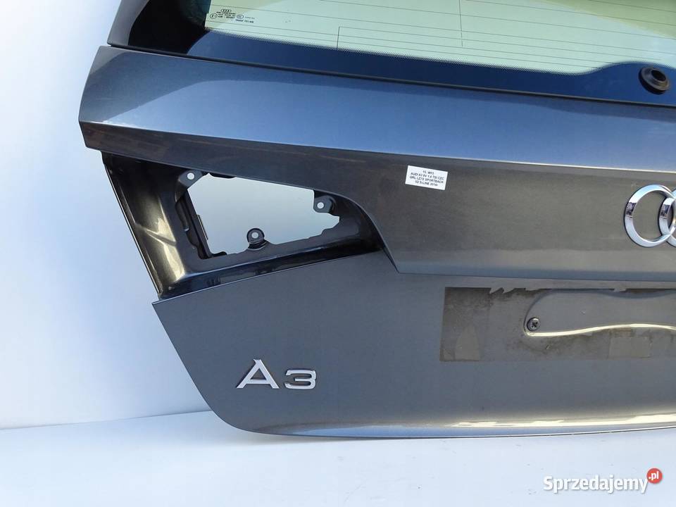 KLAPA TYŁ BAGAŻNIKA Z SZYBĄ LZ7S AUDI A3 8V 5D małopolskie