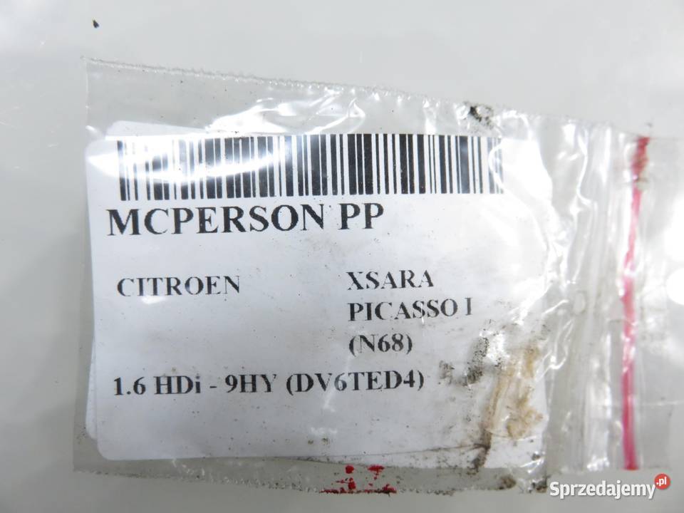 MCPERSON PRAWY PRZEDNI CITROEN XSARA PICASSO I osobowe