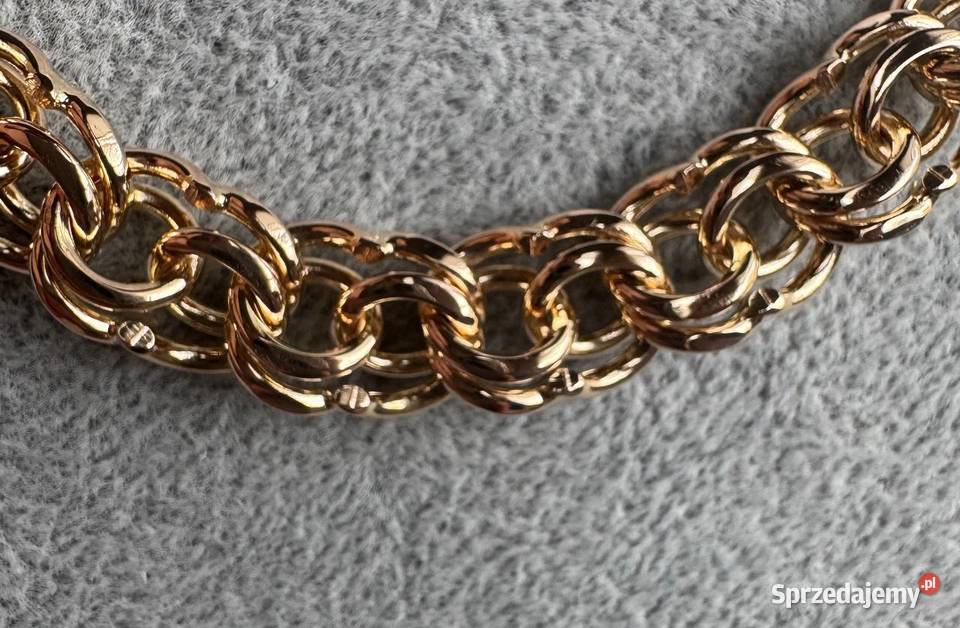 Złoty łańcuch Garibaldi 585 waga 10625 g długość Warszawa sprzedam