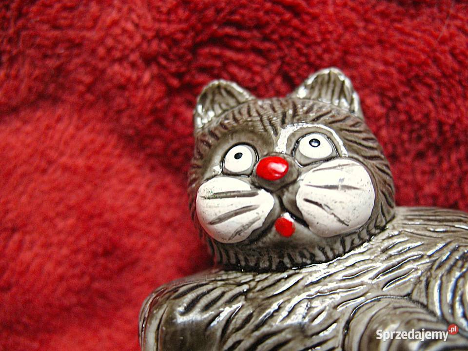 Kot Bofrost Niemcy 1995 mała figurka 35 x 45 x