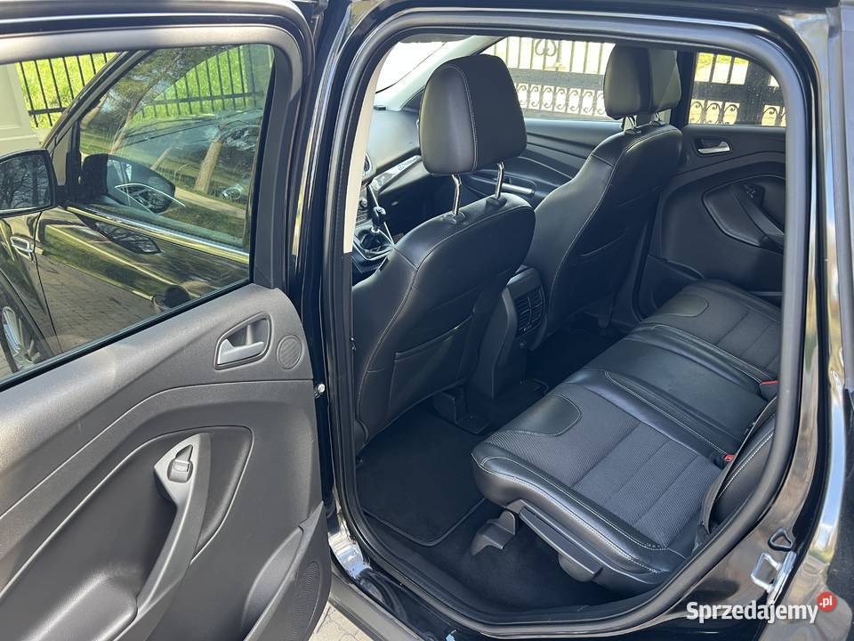 Ford Kuga Mk2 Suv 20TDCi 140 Czarny Skóry Nowa Słupia