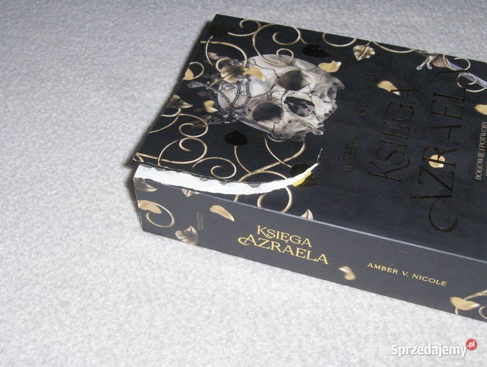 Amber V Nicole Księga Azraela Nowa Uszkodzona Łódź