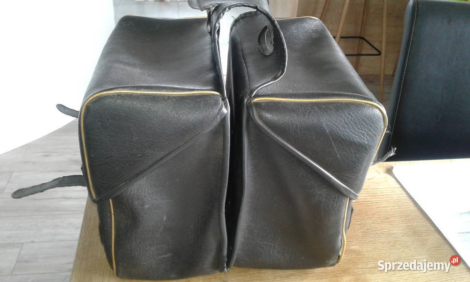 Klasyczne zabytkowe sakwy motocyklowe OXFORD