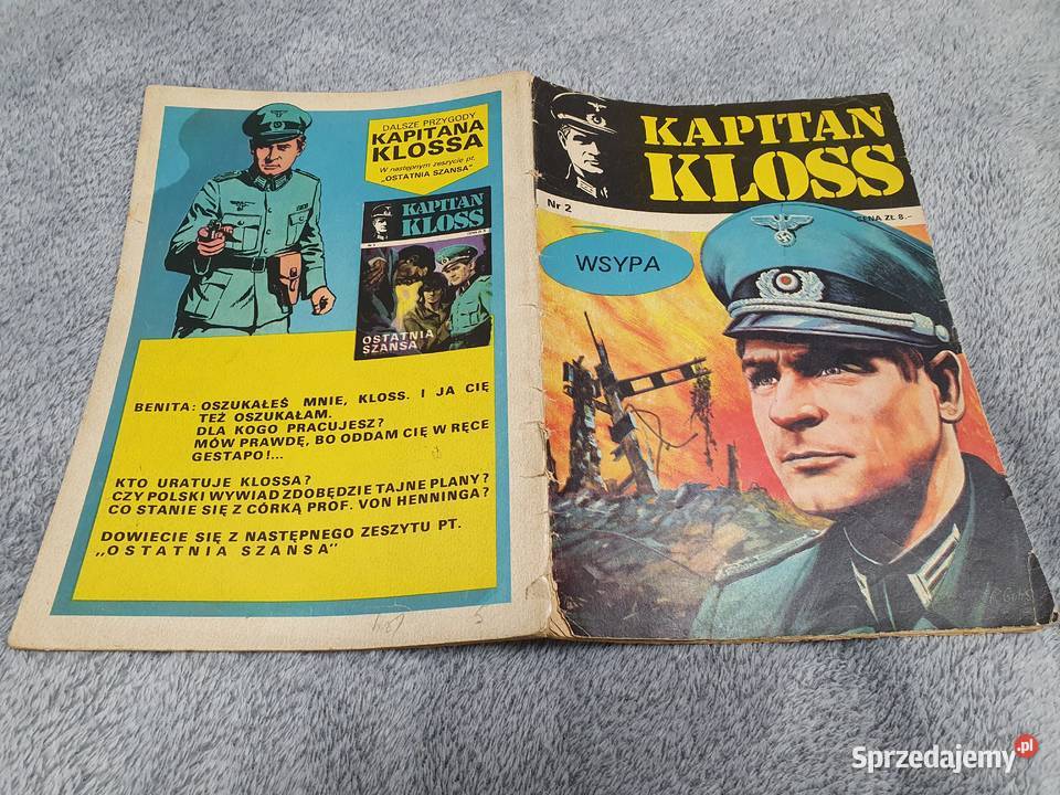 Kapitan Kloss Wsypa 2 wydanie 1 1971 Gdynia