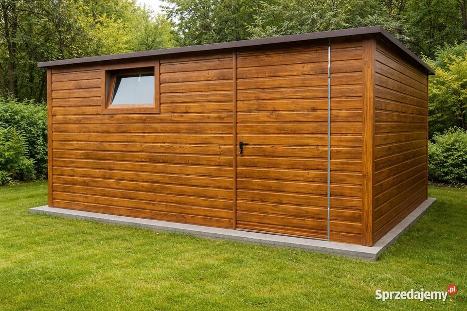 Schowek ogrodowy 35x20 drewnopodobny małopolskie