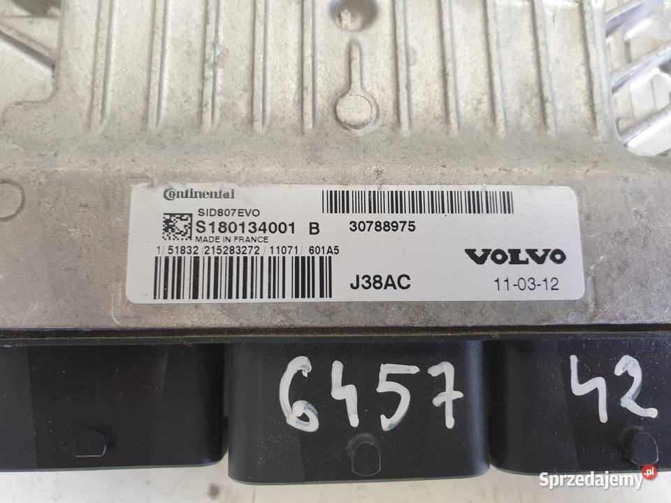 Volvo S40 II V50 16 D2 STEROWNIK SILNIKA Komputery Janów sprzedam