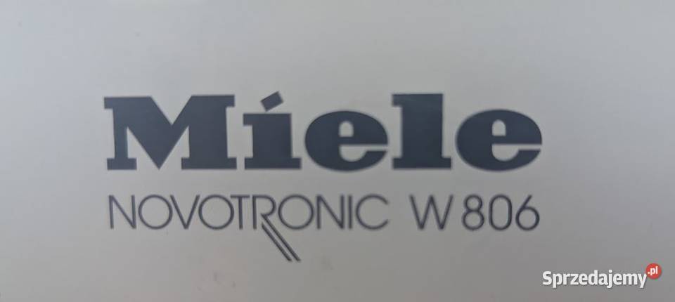 pralka MIELE używana z usterką 85cm