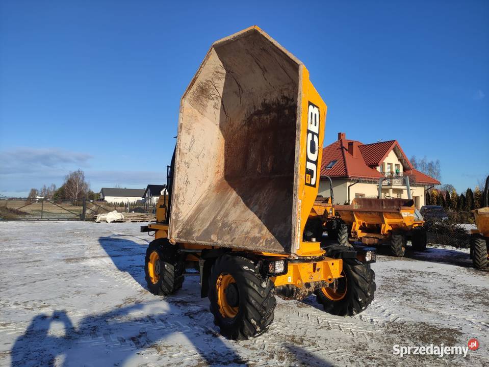 Wozidło budowlane JCB 6 ST 6 ton obrotowe Wozidła lubelskie Ryżki