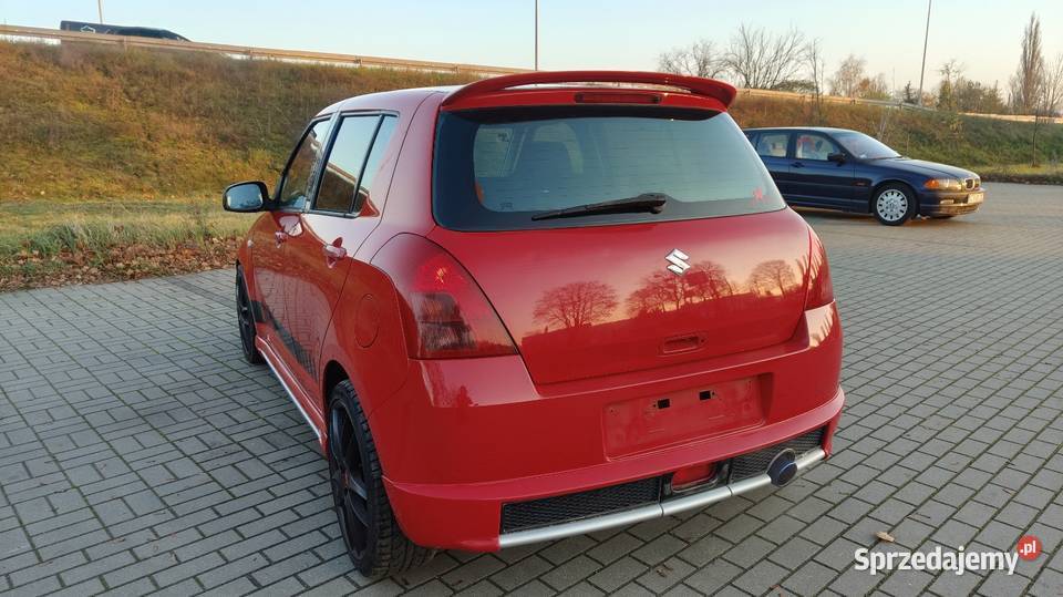 Suzuki Swift Sport 13 benzyna 2005r z Niemiec Toruń
