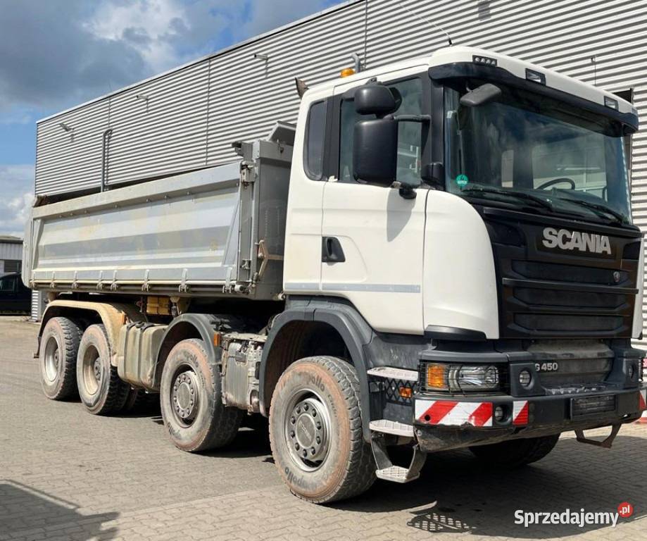 Wywrotka 4 osiowa 8x4 Scania Warszawa